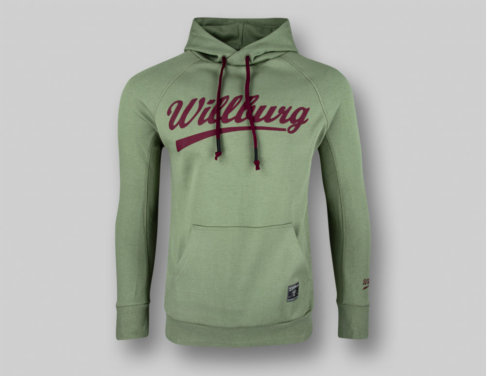 jakkal field hoodie - wildberry - front